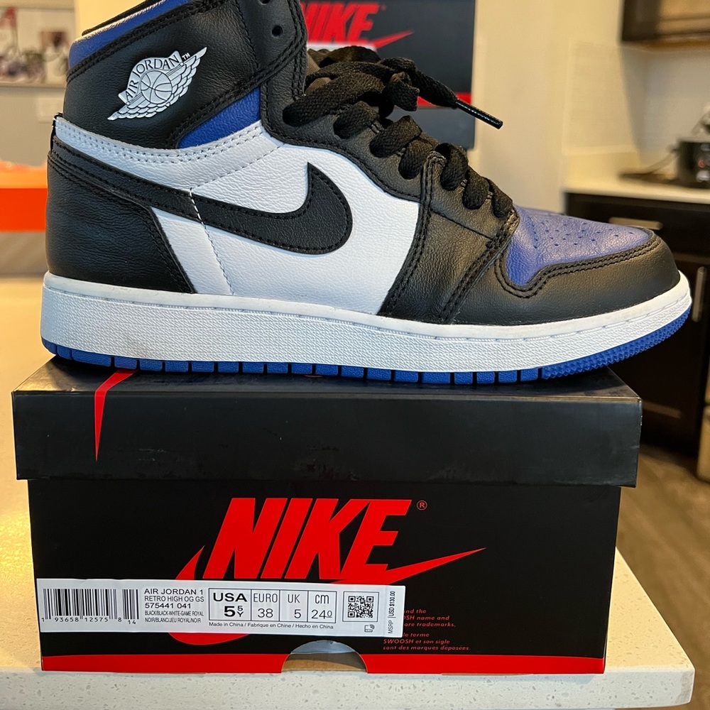 Jordan retro 1 Royal Toe
